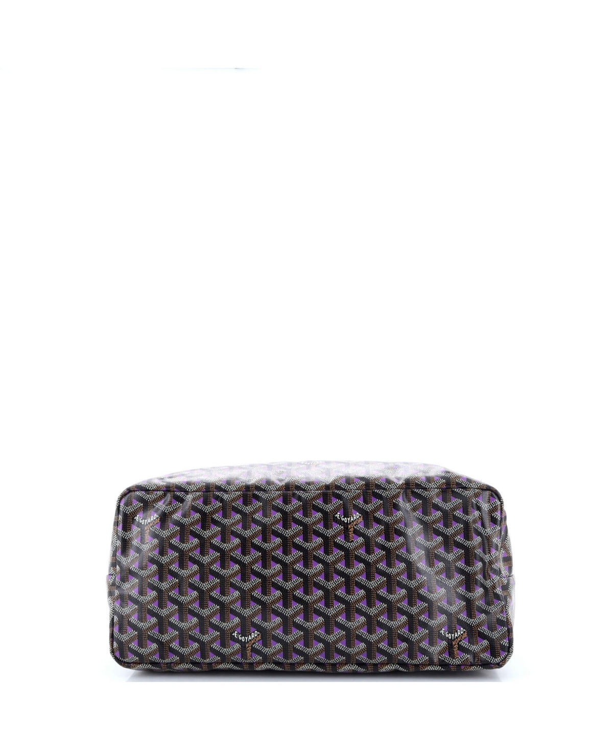Pre-Owned Goyard Pm Saint Louis Tote Claire Voie Coated Canvas
