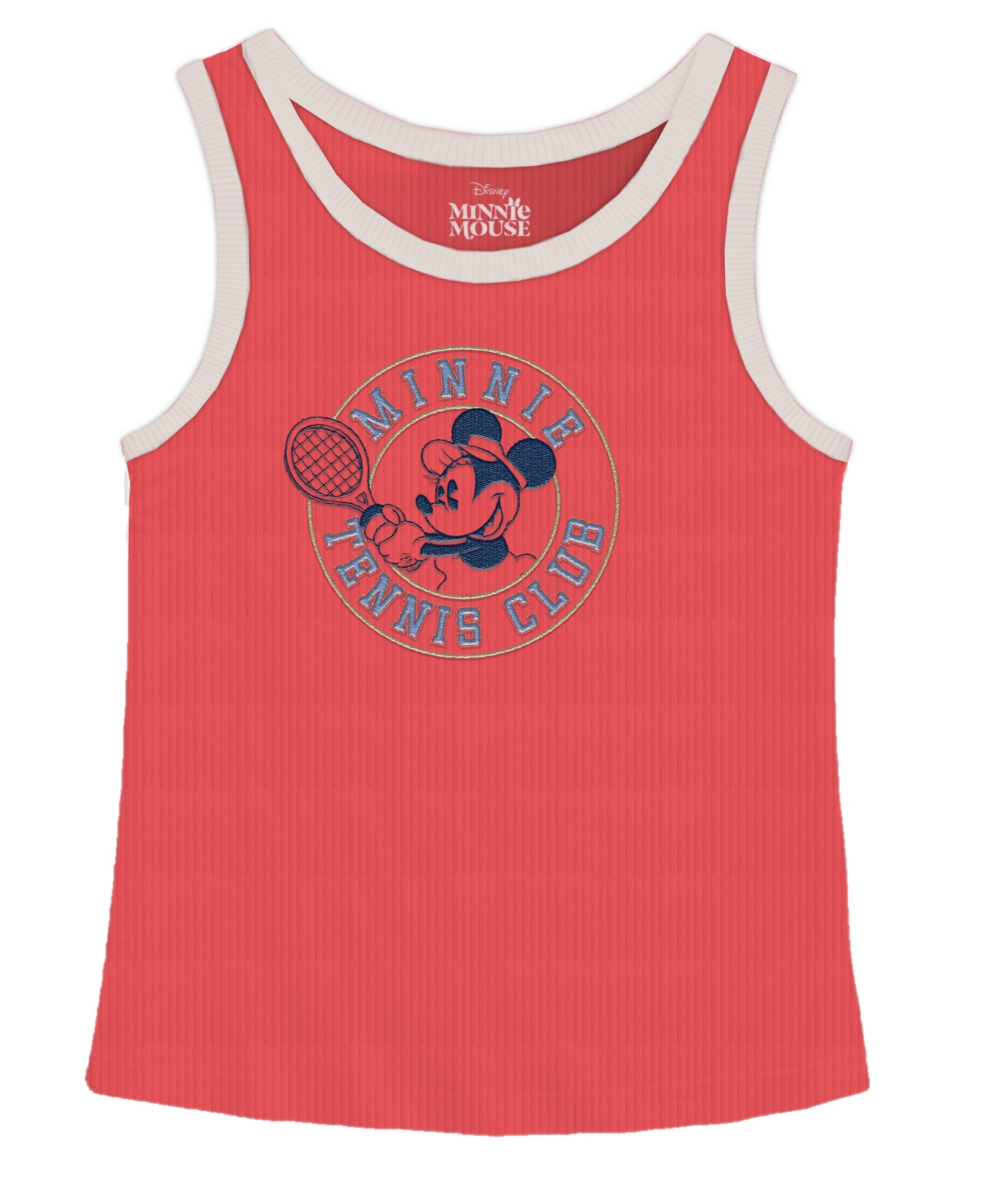 Disney Kids' Big Girls Minnie Tennis Club Tank Top