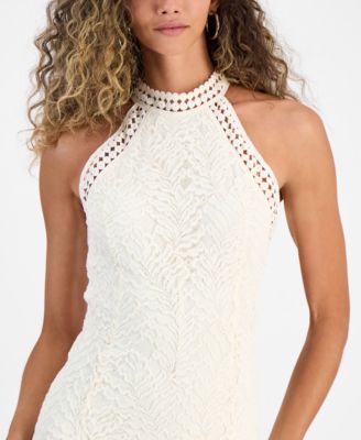 Women's New Liza High-Neck Sleeveless Dress