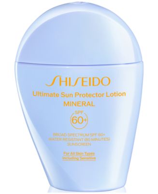 日焼け止め MSY Shiseido Ultimate Sun Protector Lotion Mineral SPF 60+ Mini, 1.6
