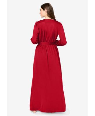 Women's Peignoir 2-Piece Tricot Gown & Robe