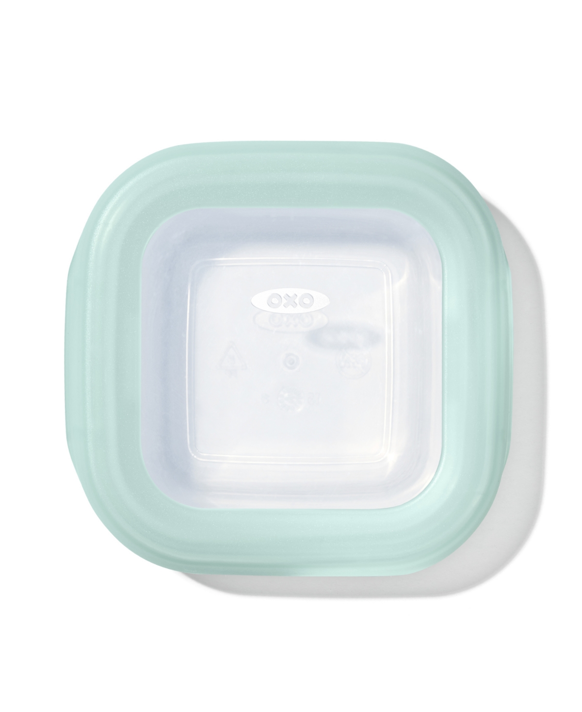 Oxo Tot Baby Blocks Freezer 4-pack Storage Containers In Opal