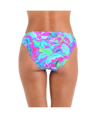 Women's Bottoms Swim Swirltopia Shirred Side Hipster