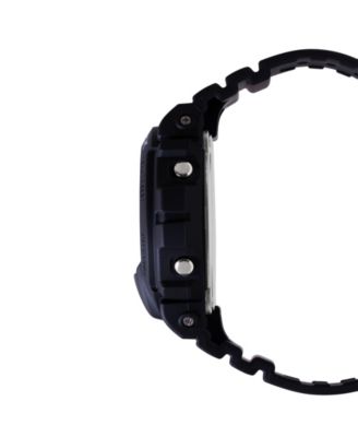 Men's Black Resin Watch, 50mm