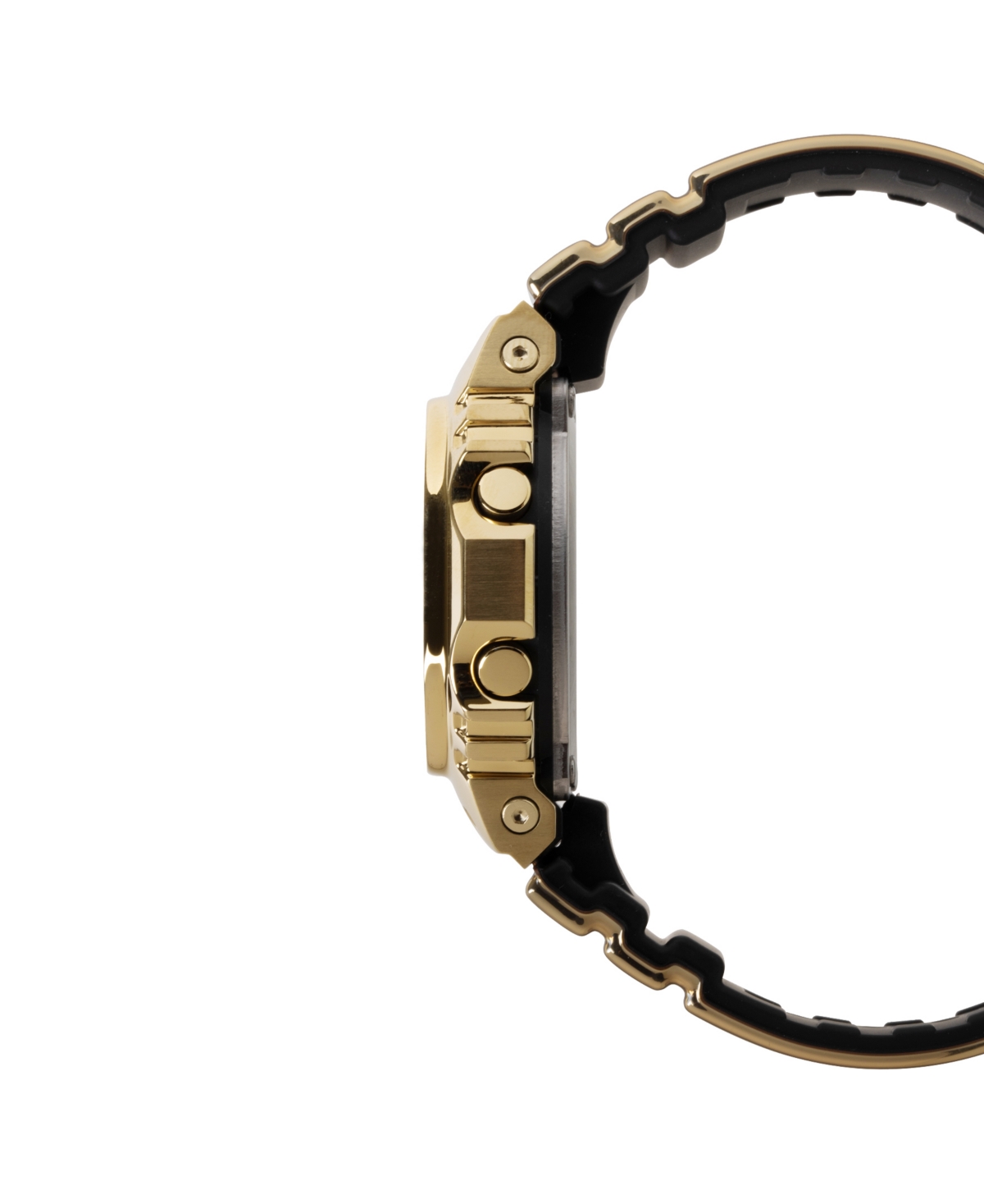 G-shock Men's Gold-tone Silicone Watch, 43.2mm In Gold