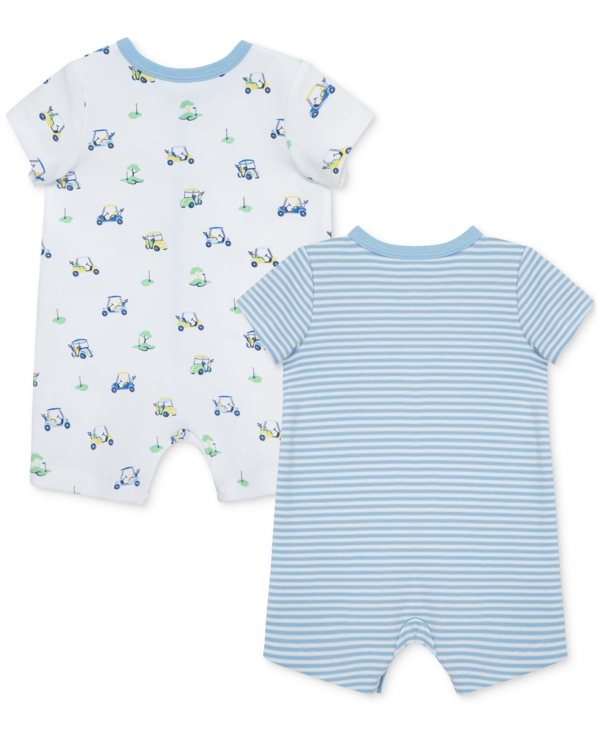 Shop Little Me Baby Boys Golf Rompers, Pack Of 2