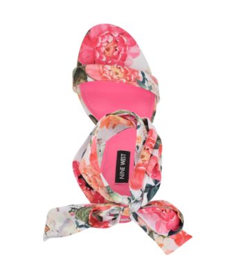 Women's Kelsie Ankle Wrap Sculpted Heel Sandals