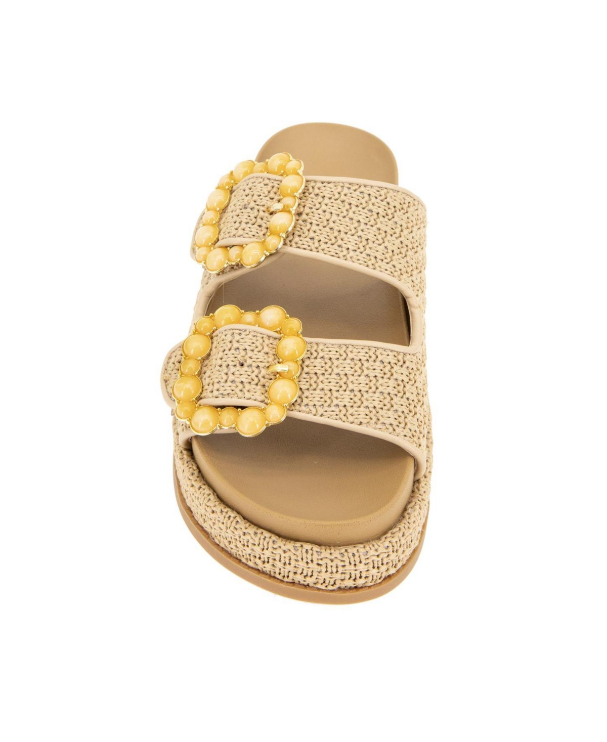 Bcbgeneration Bexxi Slide Sandal In Natural