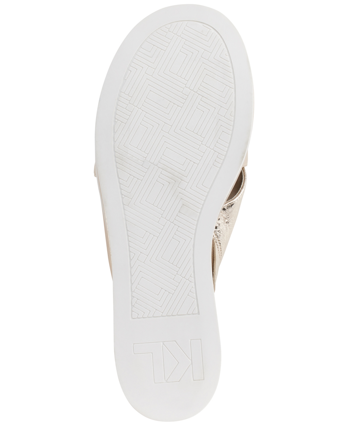 Karl Lagerfeld Paris Women's Caleigh X Band Wedge Sandals