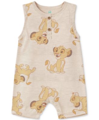 Baby Boys Lion King Rompers, Pack of 2