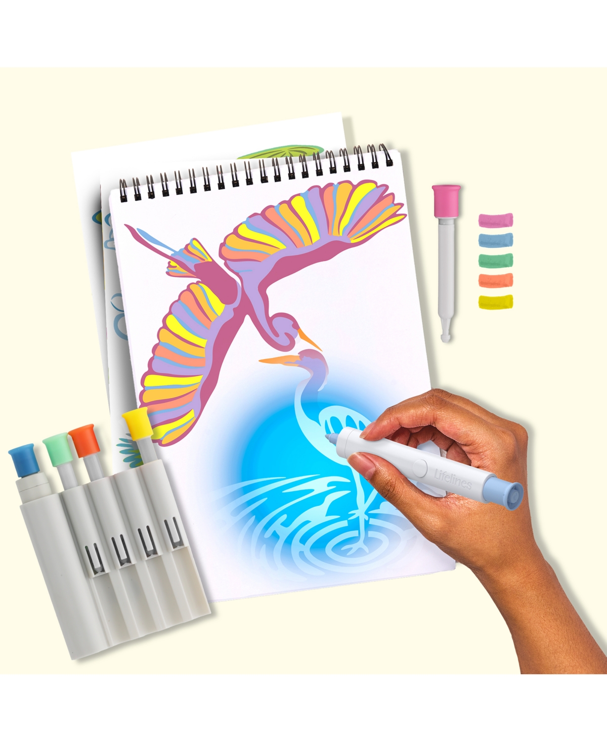 Lifelines Flowart Ultraviolet Art Kit In Multi