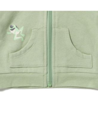 Baby Boys Yoda Fleece Zip Up Cosplay Hoodie