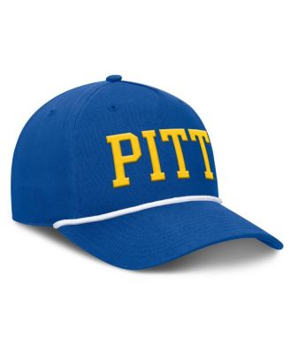 Men's Royal Pitt Panthers Foul Ball Rope Adjustable Hat