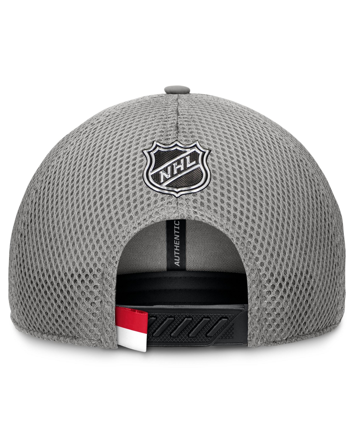 Fanatics Men's Gray Columbus Blue Jackets Authentic Pro Home Ice Trucker Adjustable Hat In Gray
