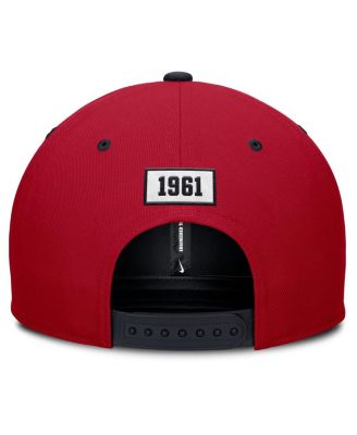 Men's Red/Navy California Angels Cooperstown Collection Pro Performance Snapback Hat