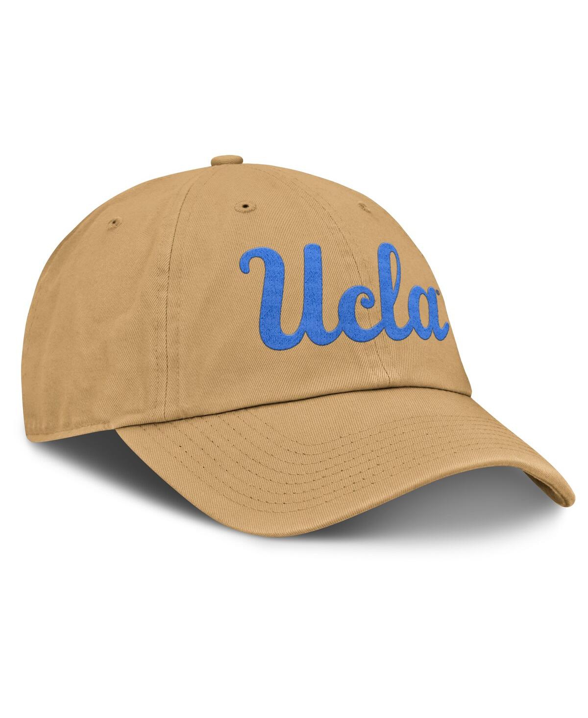 JORDAN MEN'S KHAKI UCLA BRUINS PRIMETIME CLUB ADJUSTABLE HAT 