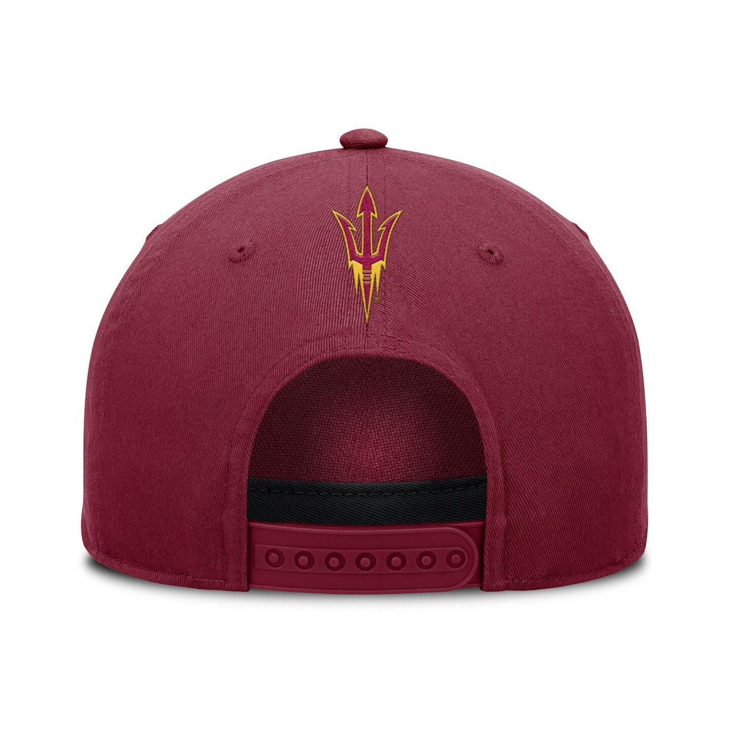 Мужская кепка Fanatics Maroon Arizona State Sun Devils Foul Ball Rope Adjustable Hat — фото 2