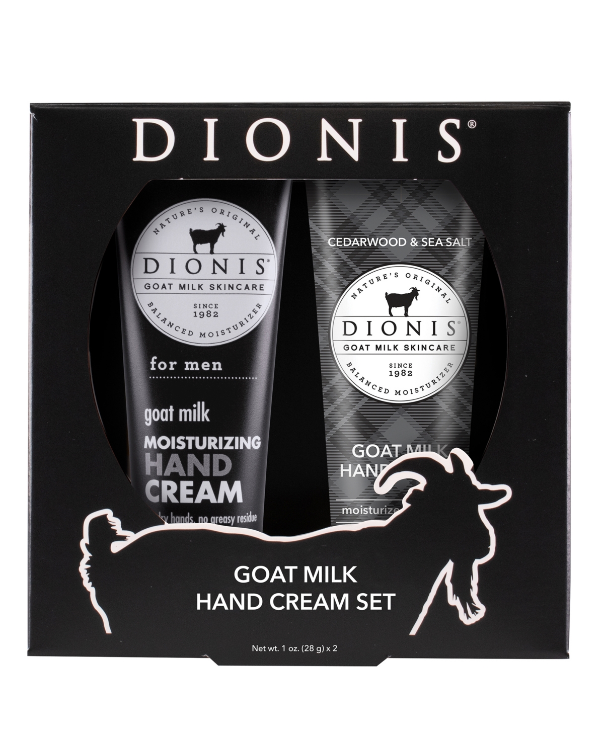 Goat Milk Cedarwood Sea Salt Hand Cream Duo