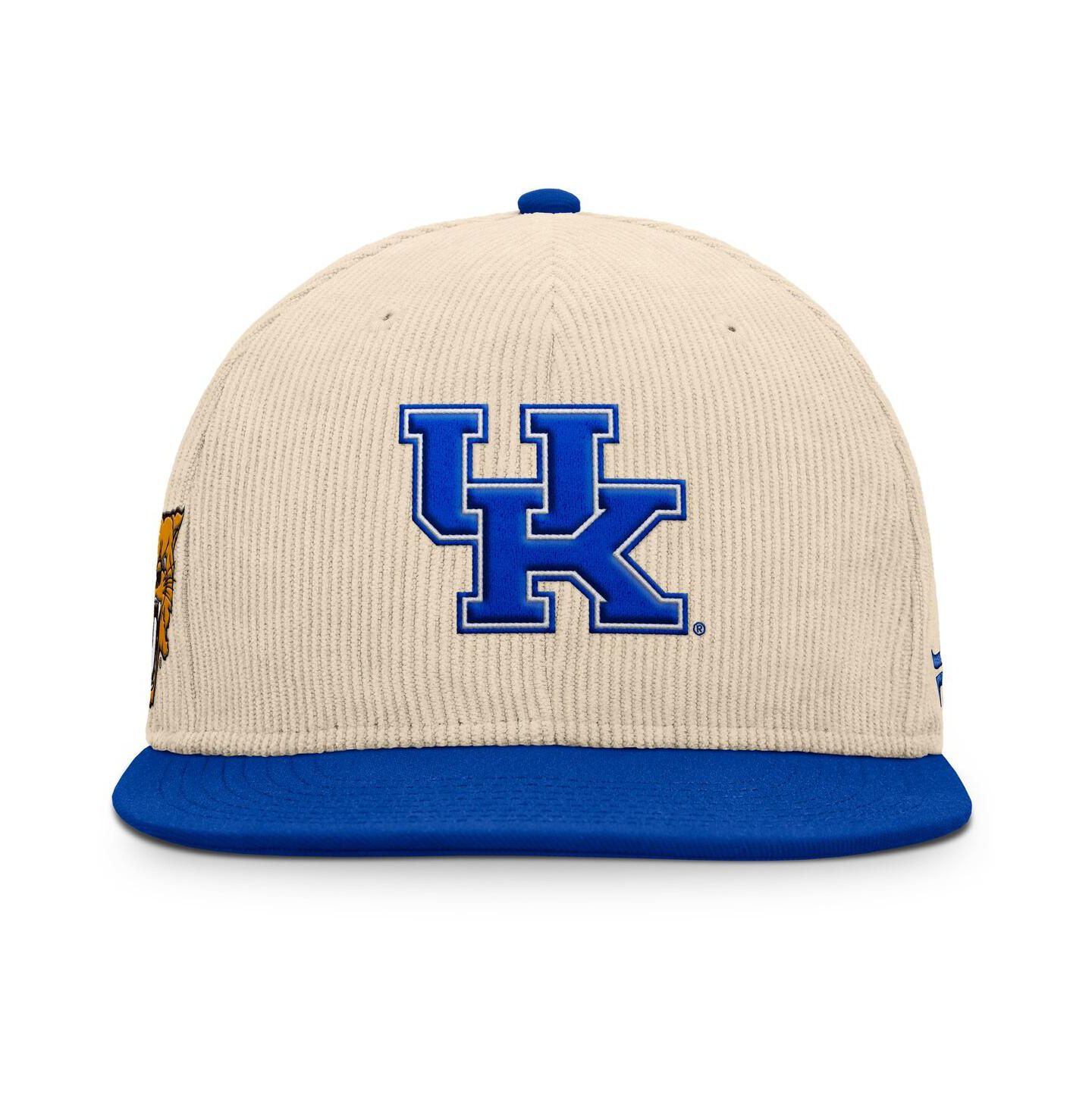 Мужская кепка Fanatics Tan Kentucky Wildcats Catcher Snapback Hat — фото 4