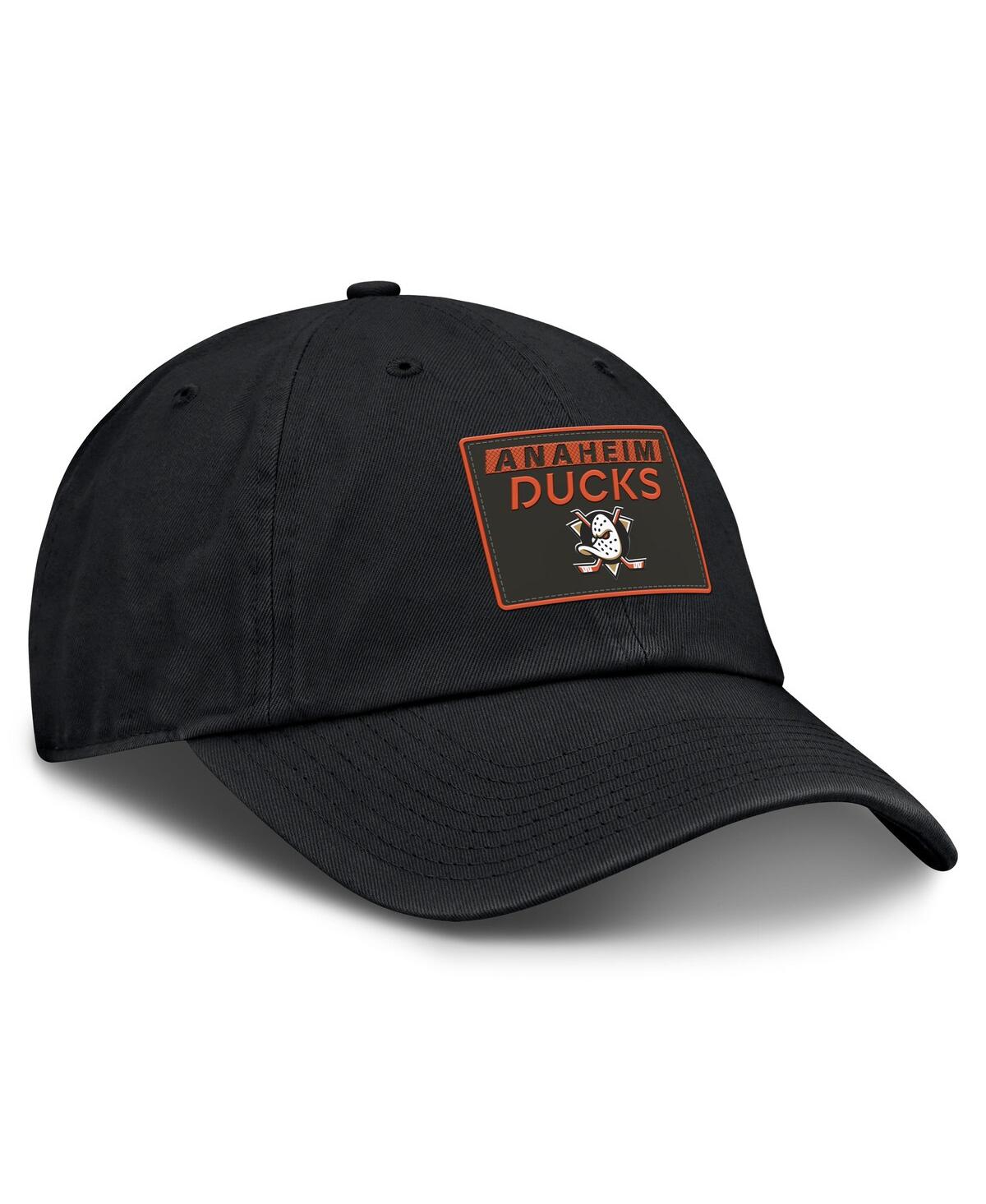 Fanatics Men's Black Anaheim Ducks Authentic Pro Prime Adjustable Hat In Black