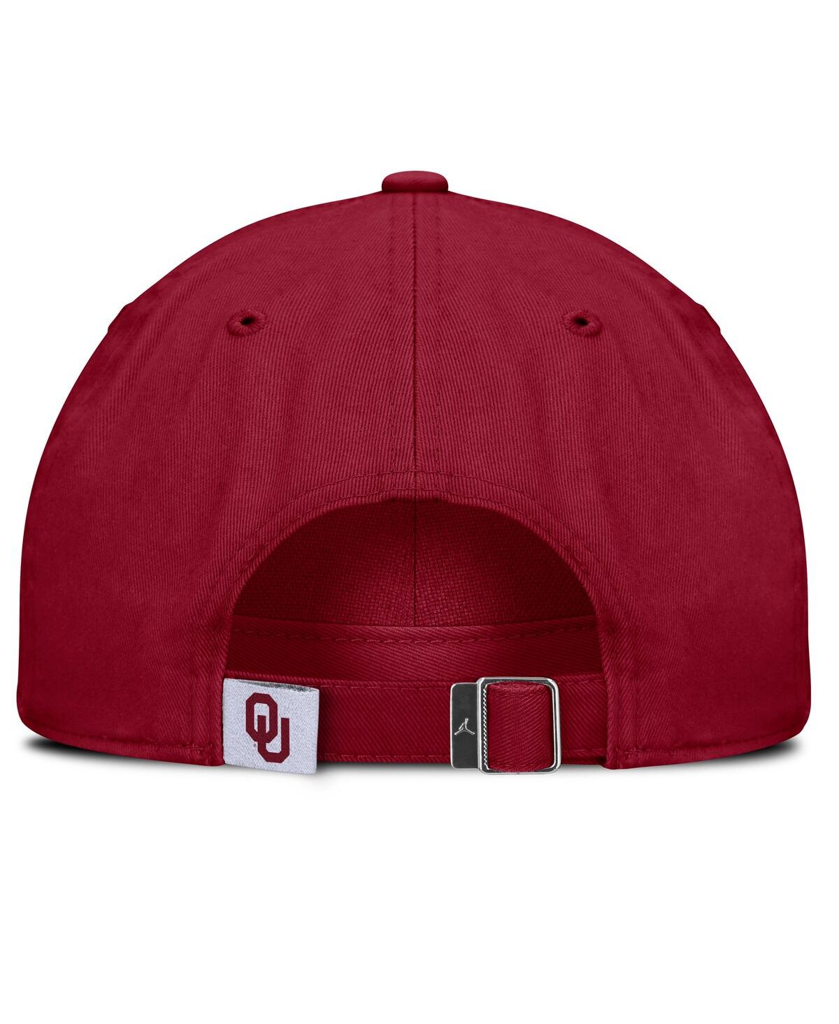 Shop Jordan Men's And Women's Crimson Oklahoma Sooners Local Club Adjustable Hat