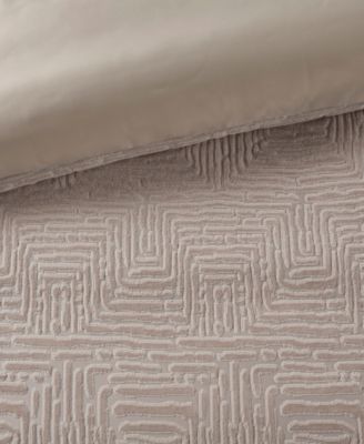 Pescal Oversized Velvet 9-Pc. Comforter Set, King/California King