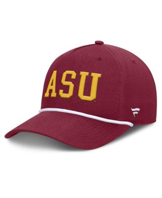 Fanatics - Men's  Maroon Arizona State Sun Devils Foul Ball Rope Adjustable Hat