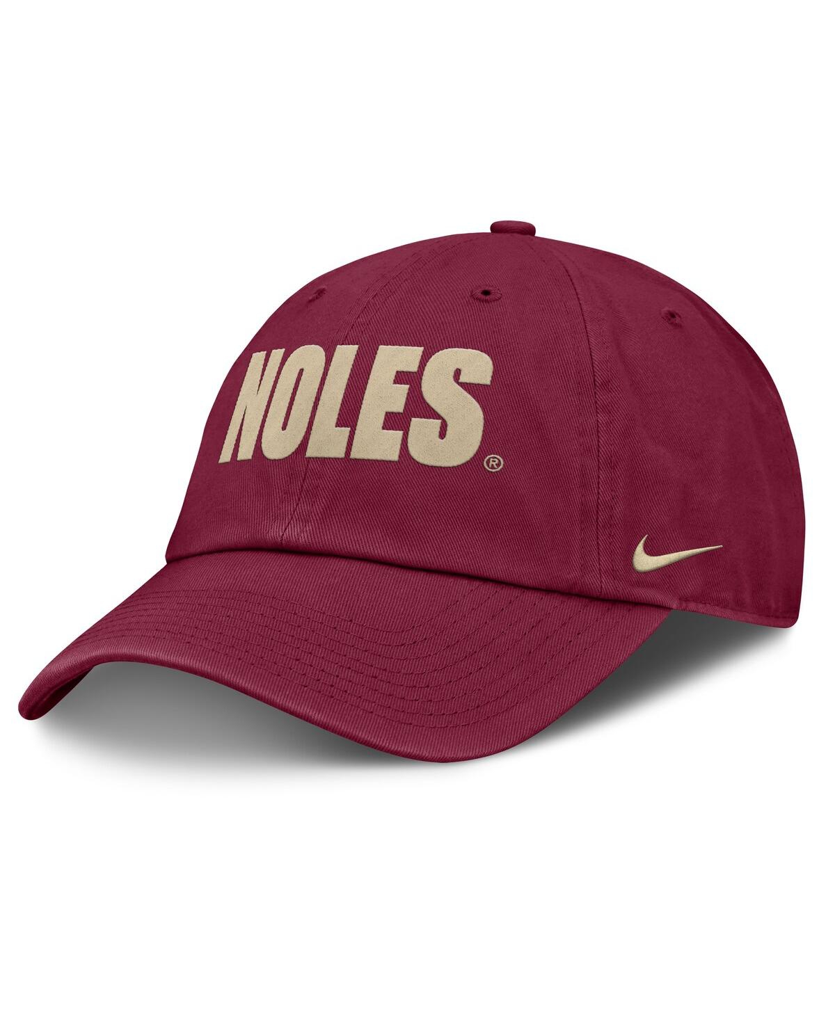 Men's and Women's Garnet Florida State Seminoles Local Club Adjustable Hat - Garnet