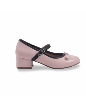 Little and Big Girls Almond Toe Dress Shoe