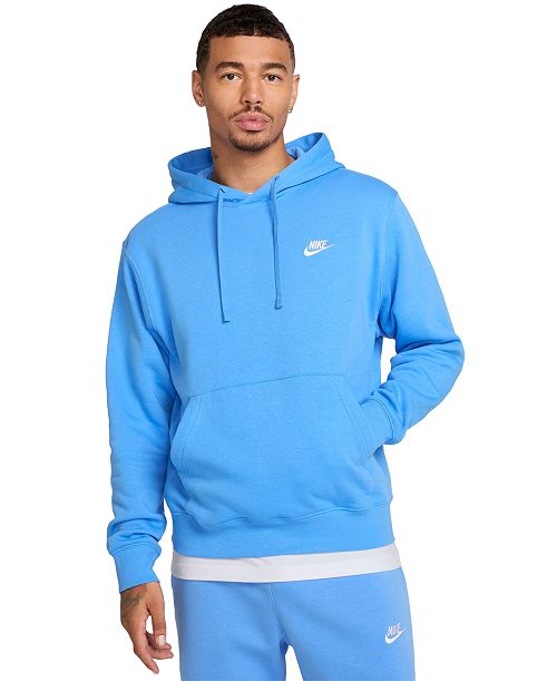 alfani Nike Men's Sportswear Club Fleece Pullover Hoodie Men's Fashion & Accessories