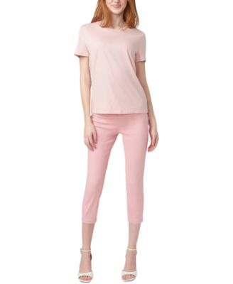 Women's Mid-Rise Pull-On Denim Capri Leggings