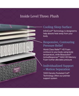 World Class Level Three 13" Hybrid Plush Tight Top Mattress - California King