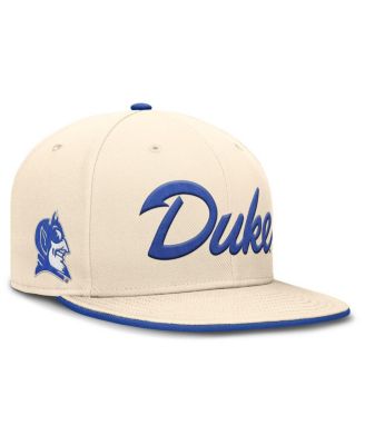 Nike - Men's  Natural Duke Blue Devils Primetime True Performance Fitted Hat