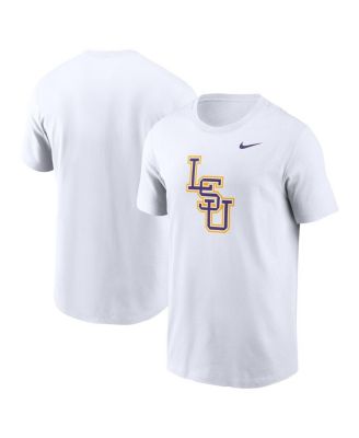 Nike - Men's  White LSU Tigers Baseball Logo T-Shirt