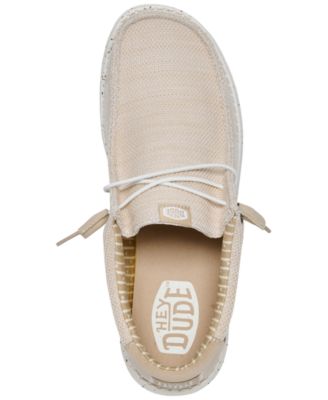 Men's Wally Stretch Slip-On Casual Moccasin Sneakers from Finish Line