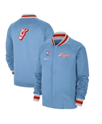 Nike - Men's Light Blue Memphis Grizzlies 2024/25 City Edition Authentic Showtime Performance Full-Zip Jacket