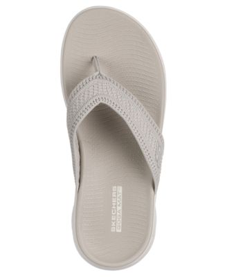 Women's Go Walk Flex Flip-Flop Thong Sandals from Finish Line