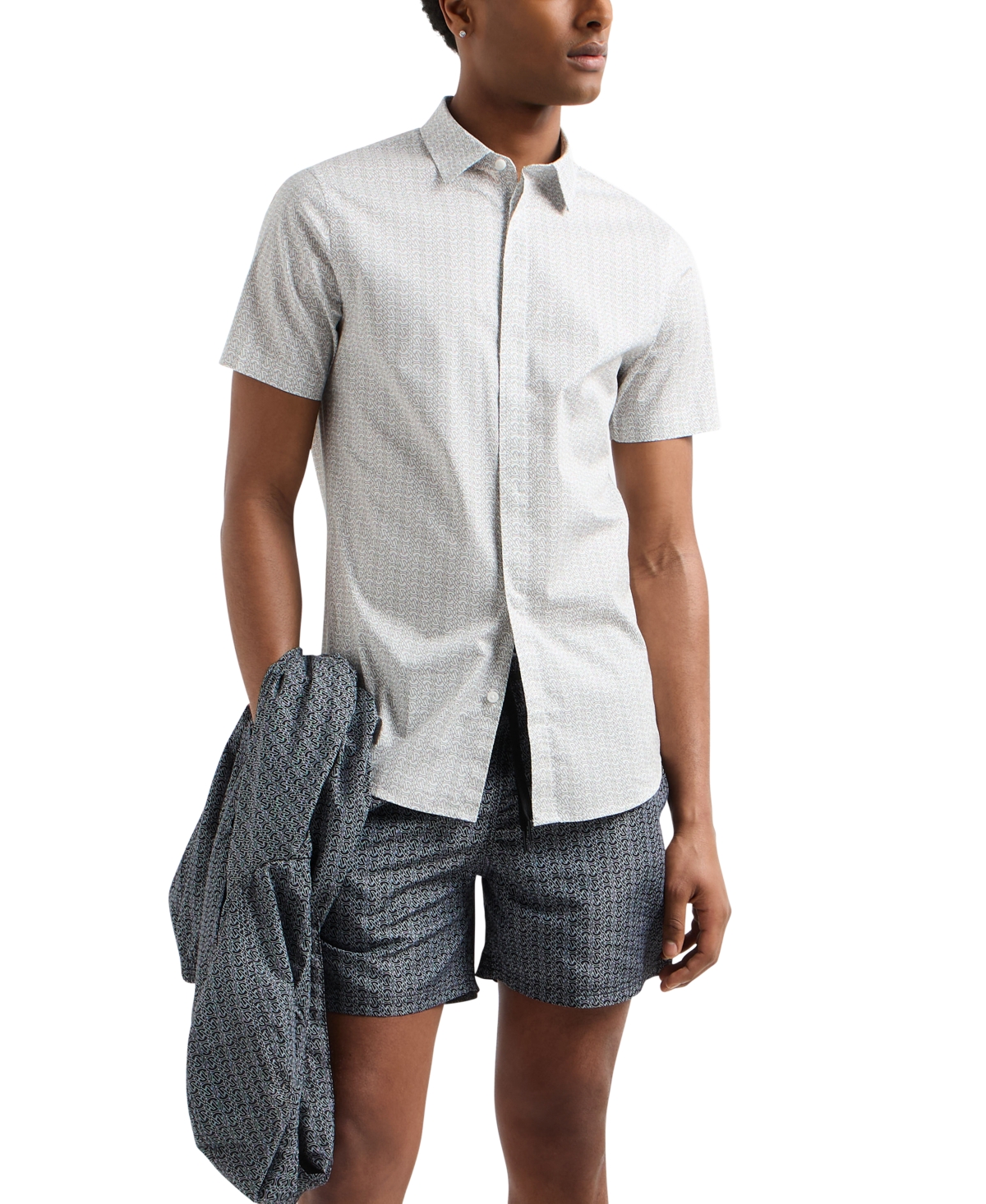 A|X Armani Exchange Men's Ax Logo Shirt