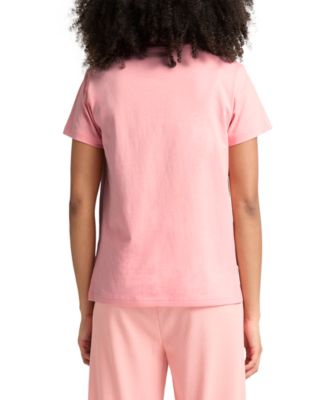 Women's Cotton Wellness Graphic-Print Crewneck Tee