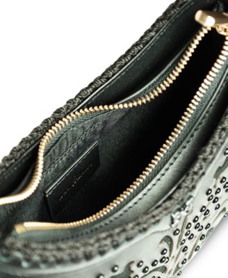 Willette Floral Dyecut Leather Shoulder Bag