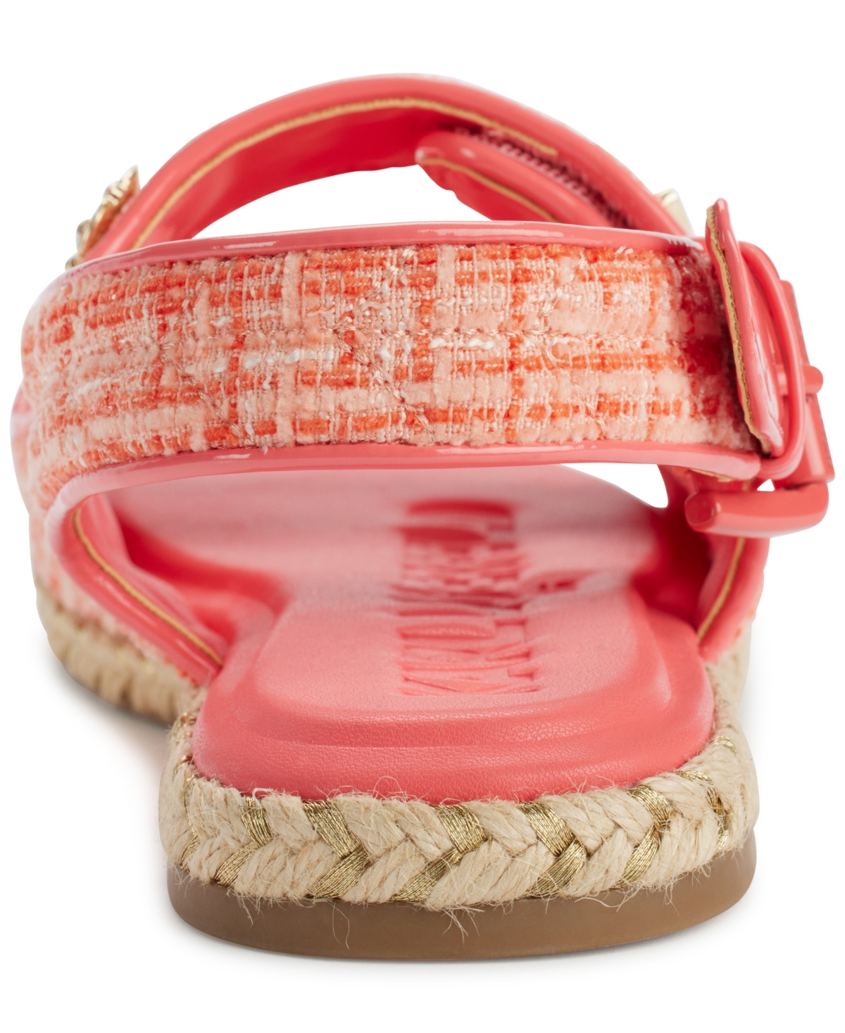 Karl Lagerfeld Paris Charlay Slingback Sandal In Sunset Coral