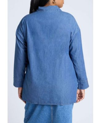 Women's Elements Oversized Chambray Top