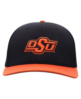 Men's Black Oklahoma State Cowboys Reflex Fitted Hat