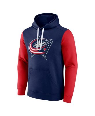 Men's Navy Columbus Blue Jackets Team Pullover Hoodie
