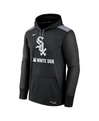 Men's Black Chicago White Sox Authentic Collection Performance Pullover Hoodie