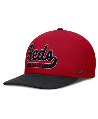 Men's Red/Black Cincinnati Reds Pro Performance Snapback Hat