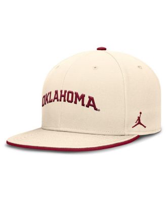 Men's Natural Oklahoma Sooners Primetime True Performance Fitted Hat