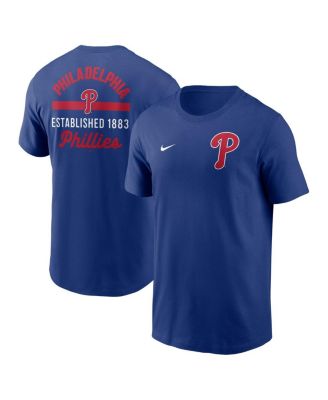 Nike - Men's Navy Philadelphia Phillies 2-Hit T-Shirt
