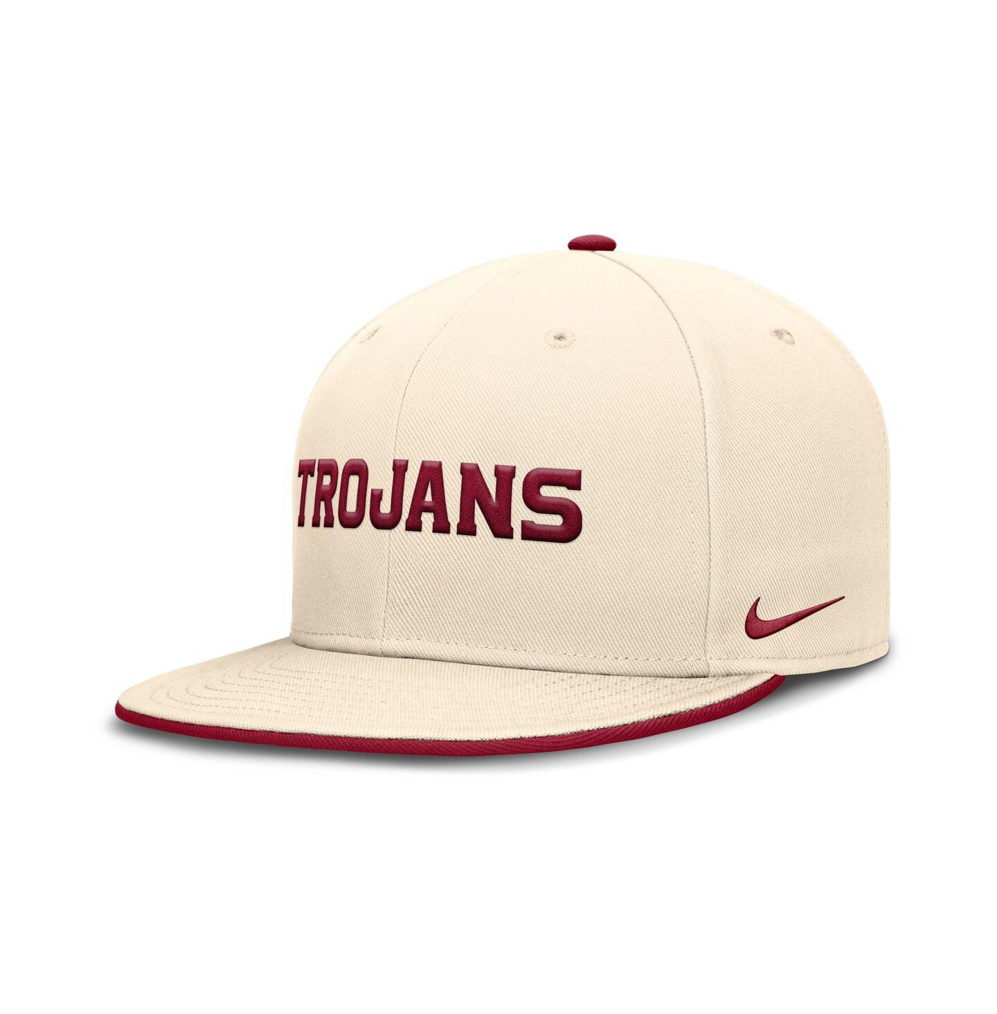 Мужская кепка Nike Natural USC Trojans Primetime True Performance Fitted Hat — фото 3