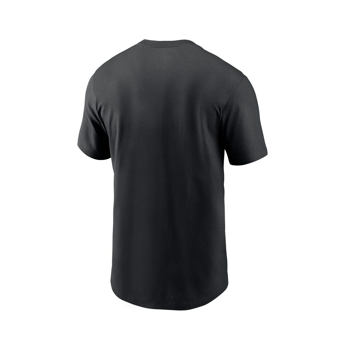 Мужская футболка Nike Iowa Hawkeyes Baseball Wordmark, Black — фото 3